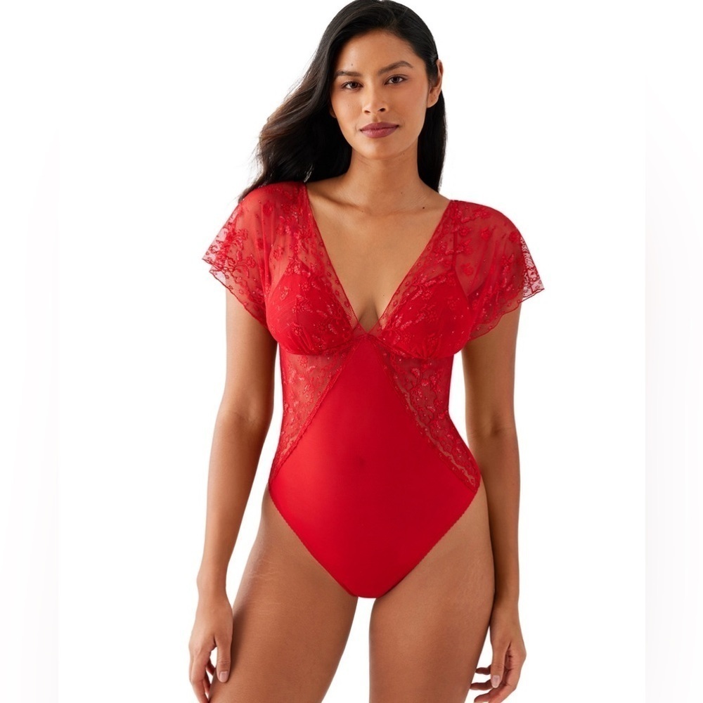 NWOT Wacoal Lifted In Luxury Bodysuit Sz XL